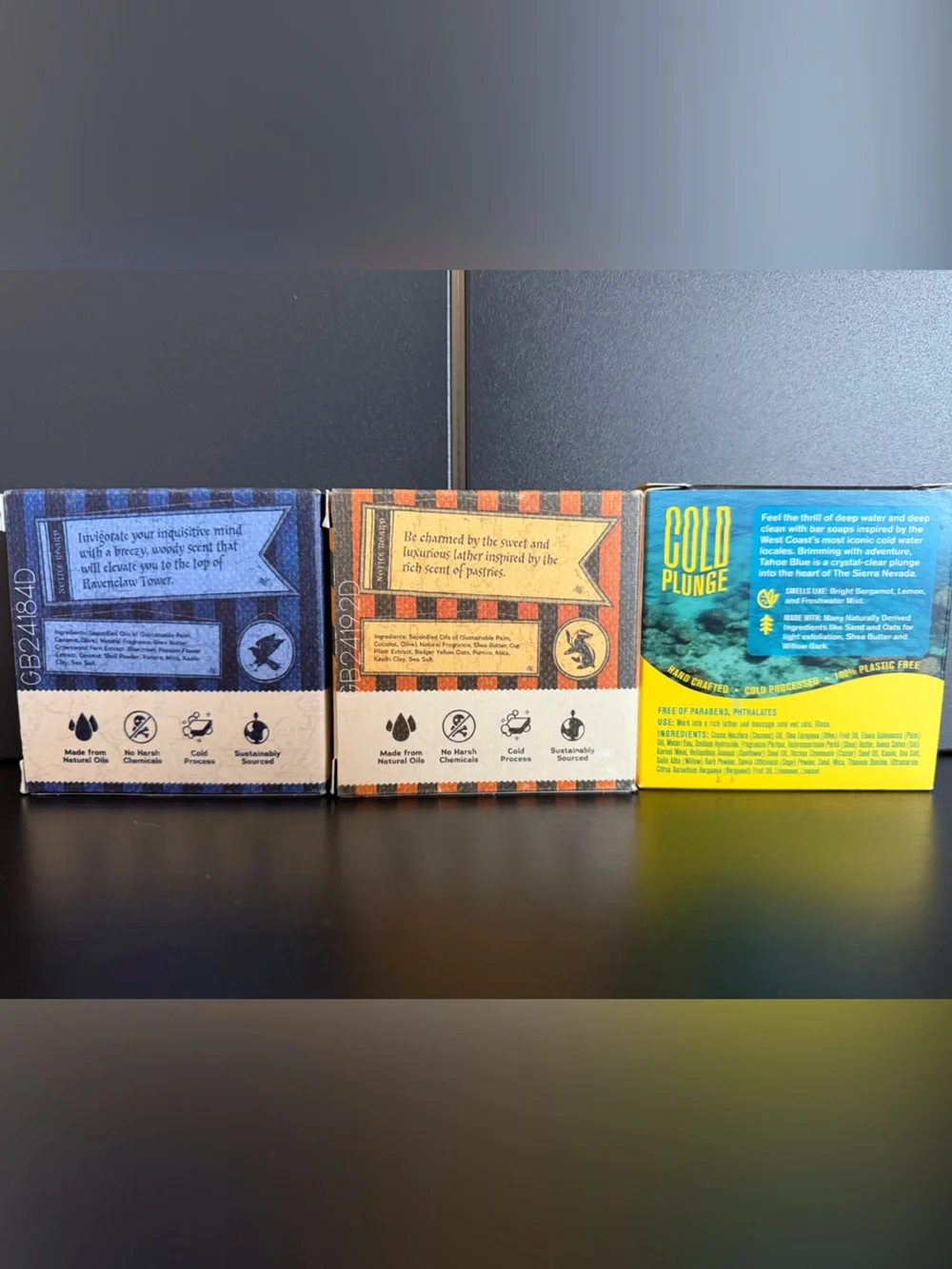 Dr Squatch & Every Man Jack bar soaps (3)